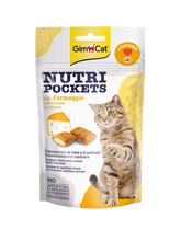 GIMCAT NUTRIPOCKET AU FROMAGE 60G